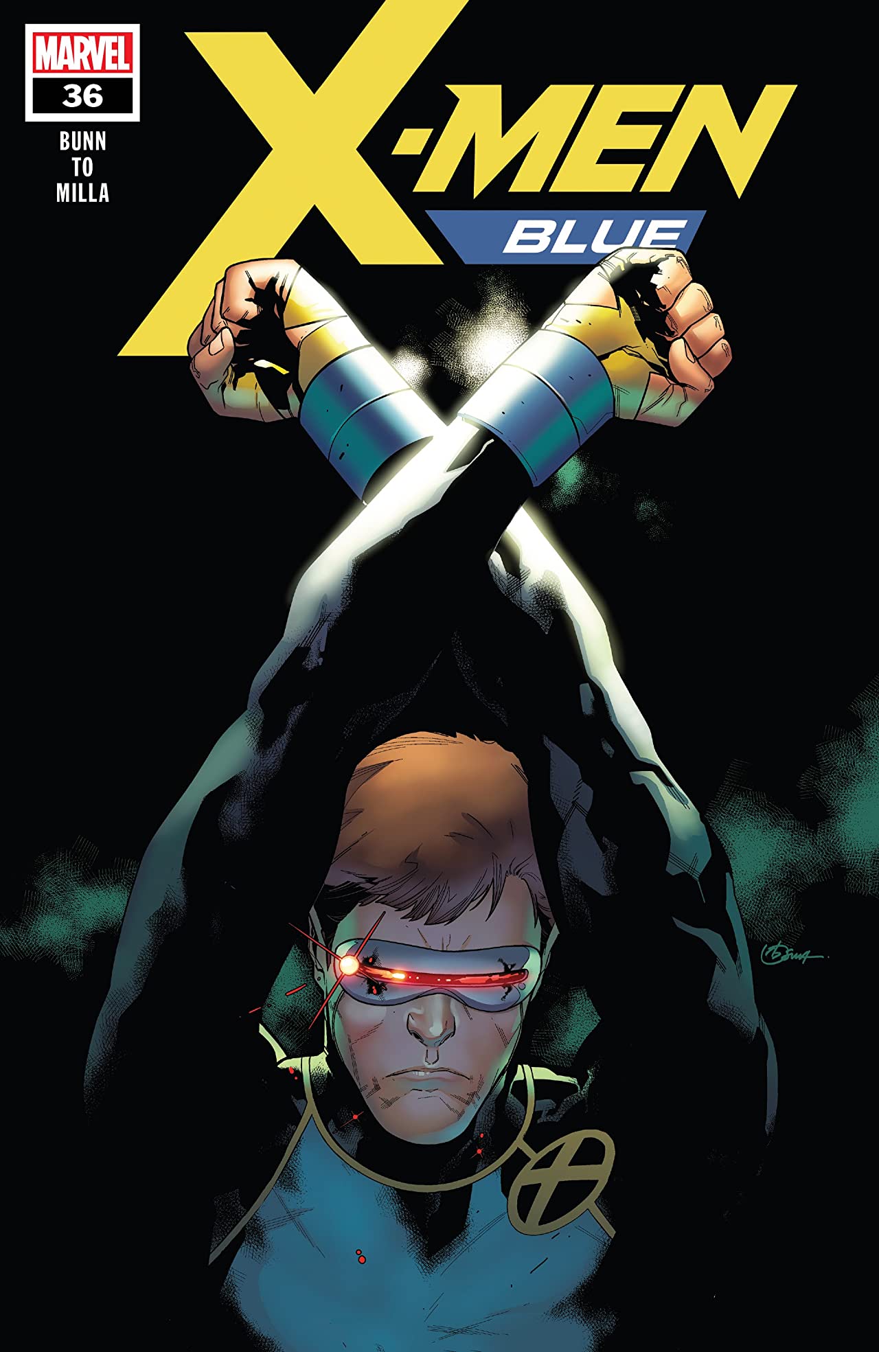 X-Men: Blue #36 cover