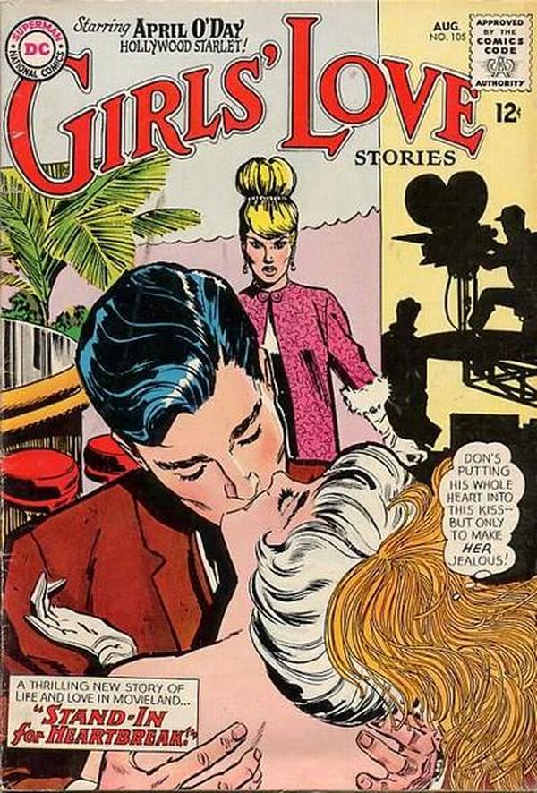 Girls' Love Stories #105 cover