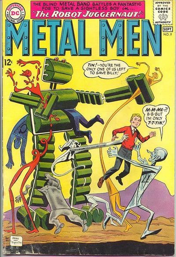 Metal Men #9 cover