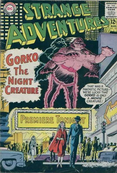 Strange Adventures #167 cover