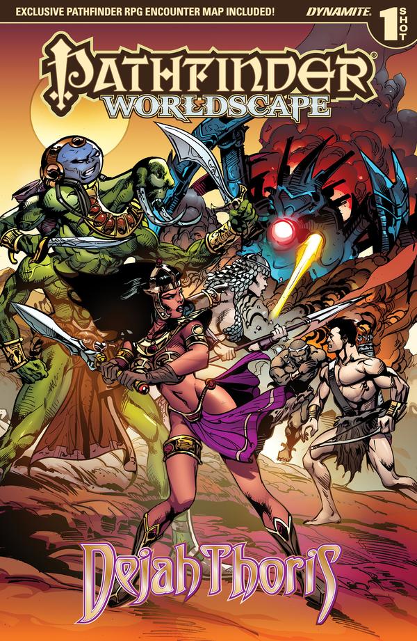 Pathfinder: Worldscape - Dejah Thoris #[nn] cover
