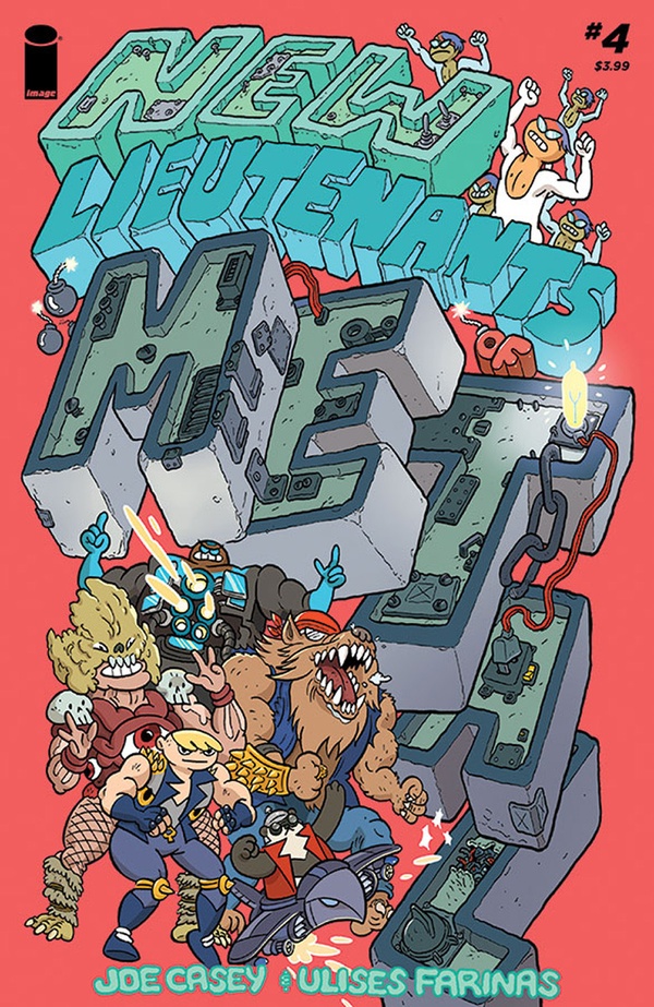 New Lieutenants of Metal #4 cover