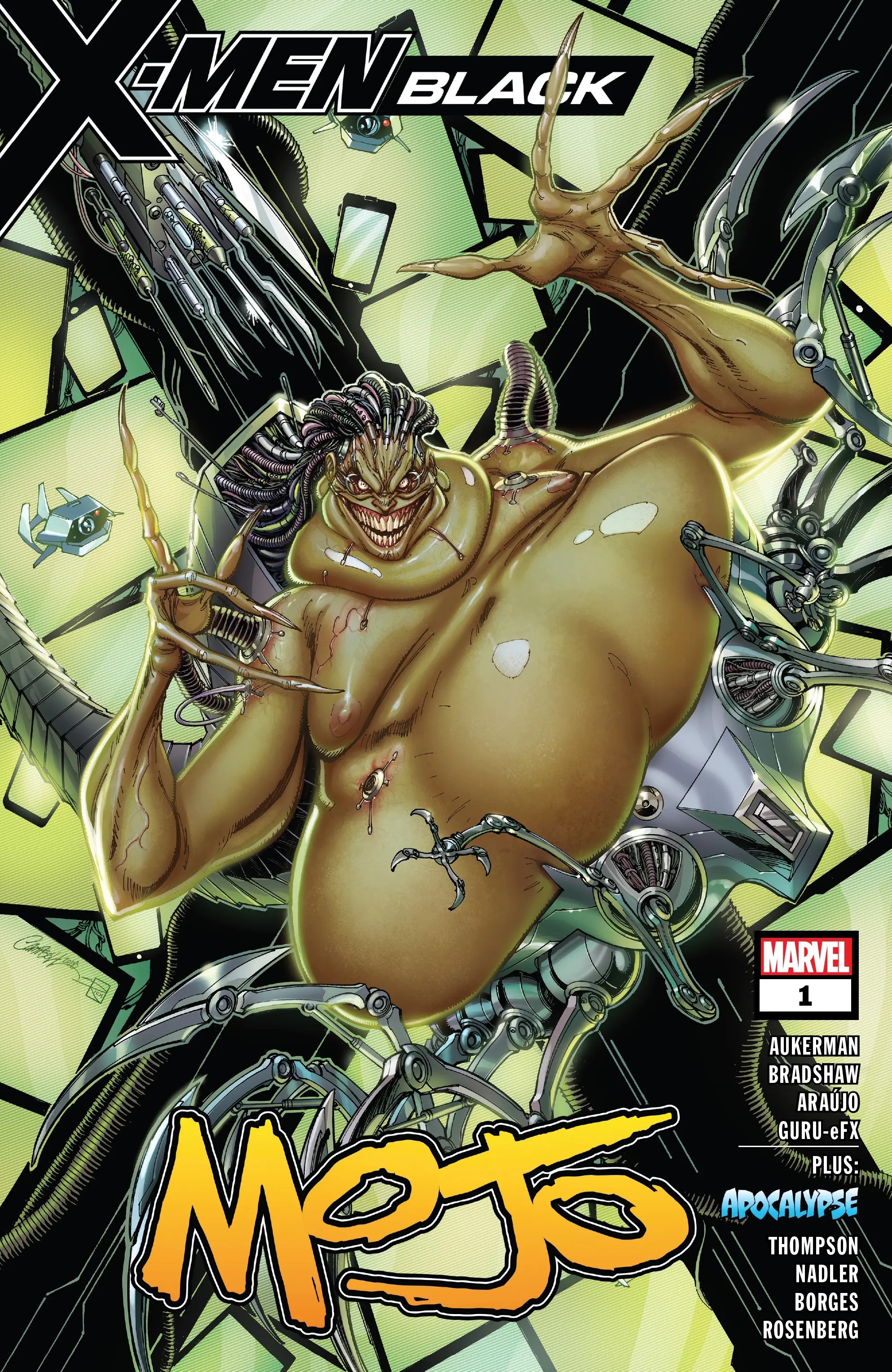X-Men: Black - Mojo #1 cover