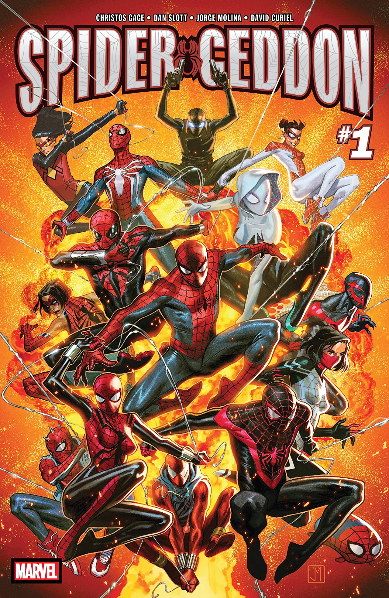 Spider-Geddon #1 cover