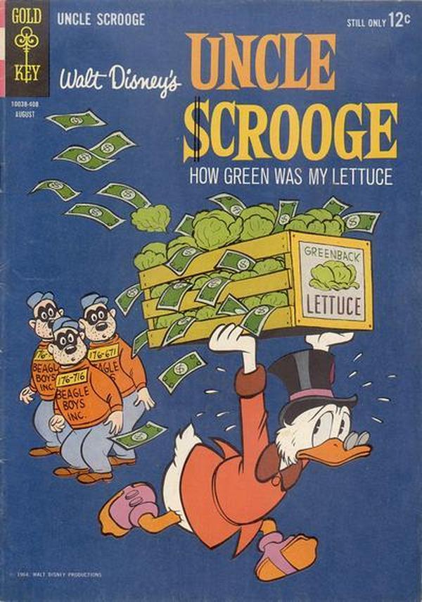 Walt Disney Uncle Scrooge #51 cover