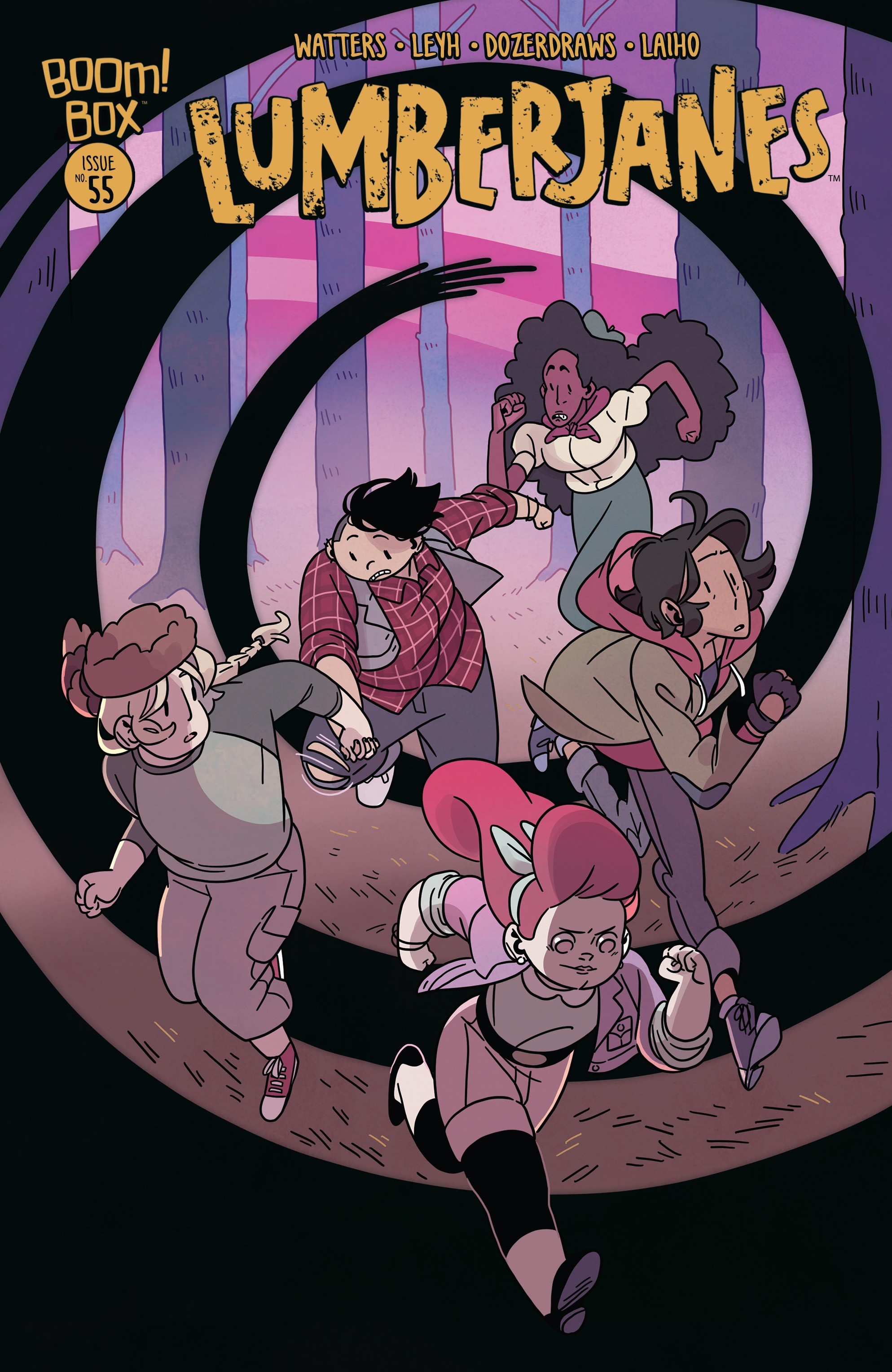 Lumberjanes #55 cover