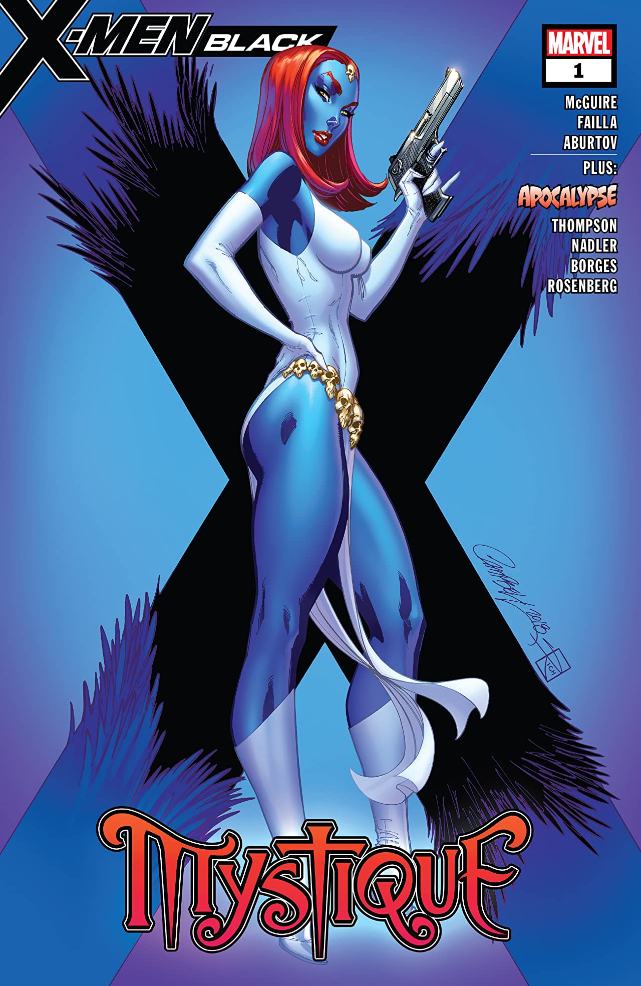X-Men: Black - Mystique #1 cover