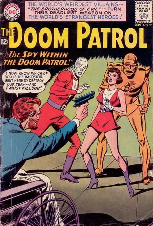 The Doom Patrol #90 cover