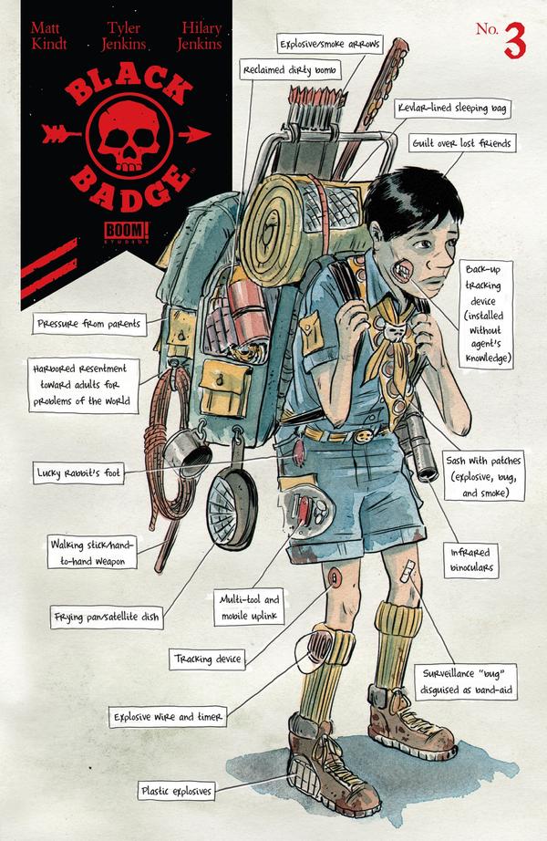 Black Badge #3 cover