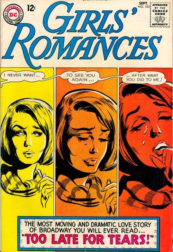 Girls' Romances #103 cover