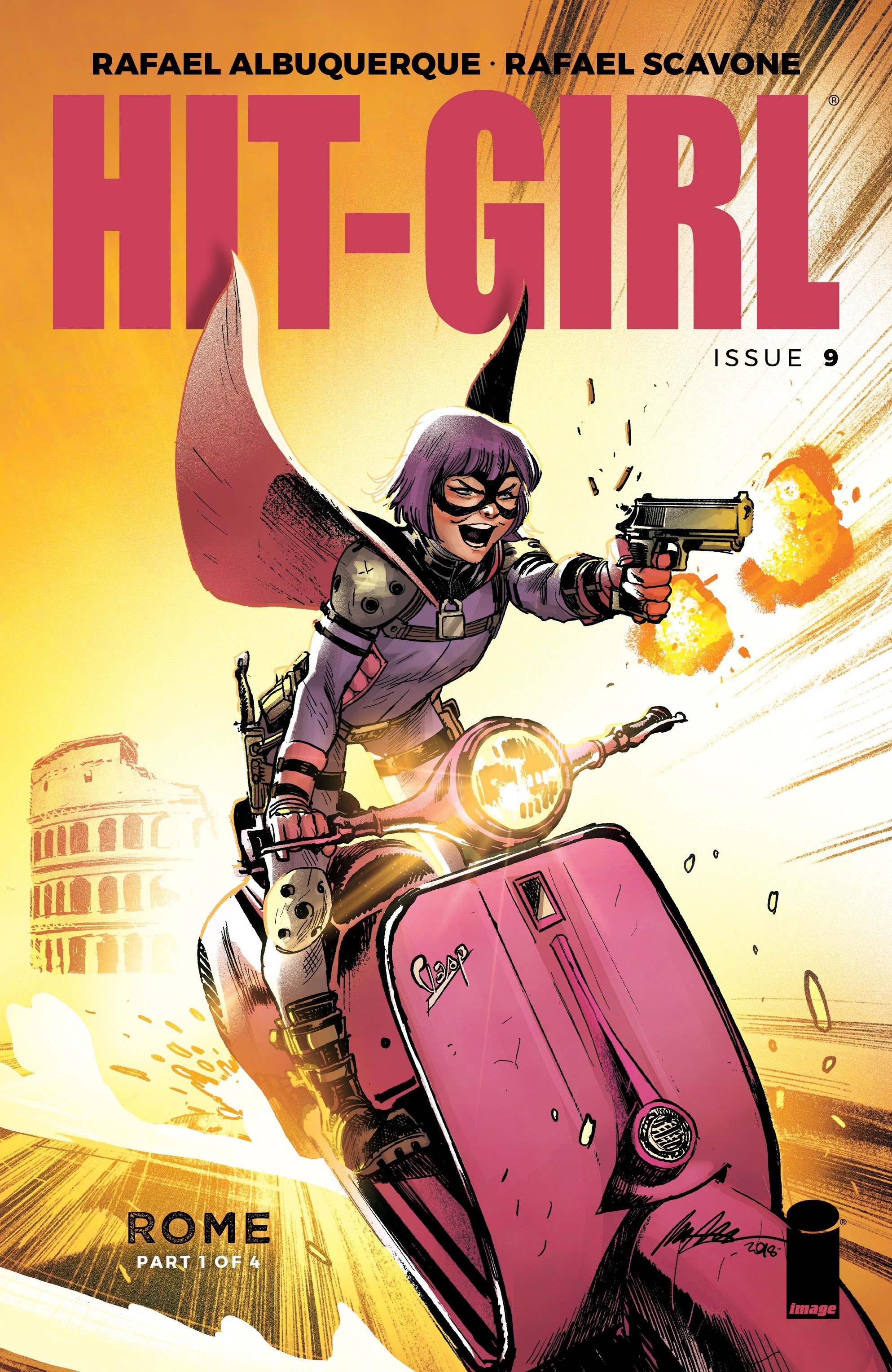 Hit-Girl #9 cover