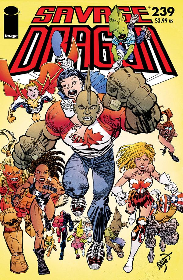 Savage Dragon #239 cover