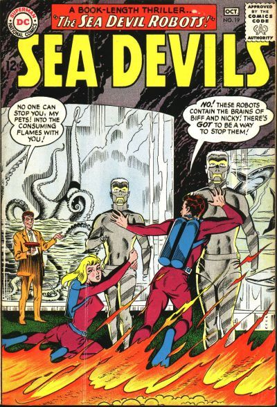 Sea Devils #19 cover