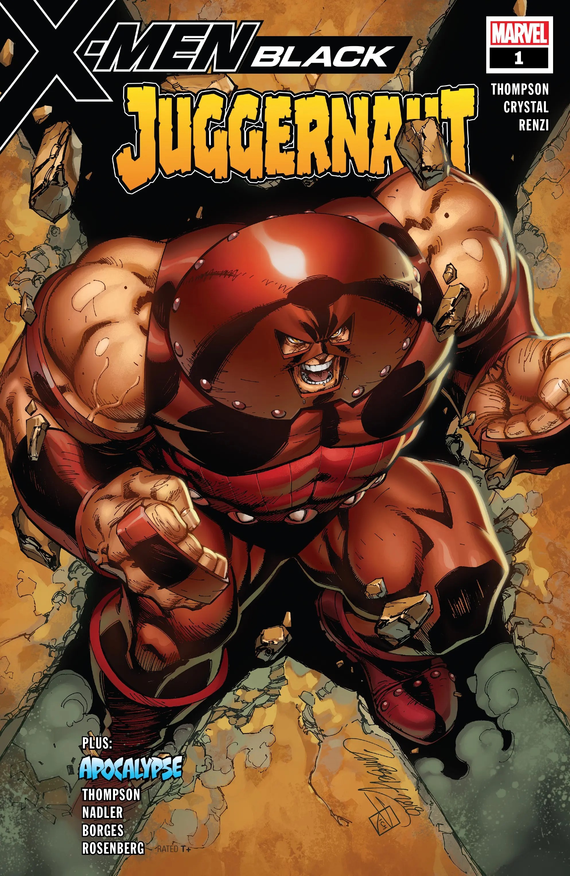 X-Men Black Juggernaut #1 cover
