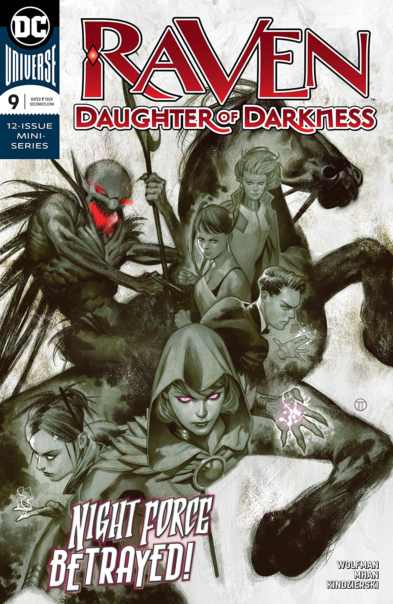 Raven: Daughter of Darkness #9 cover