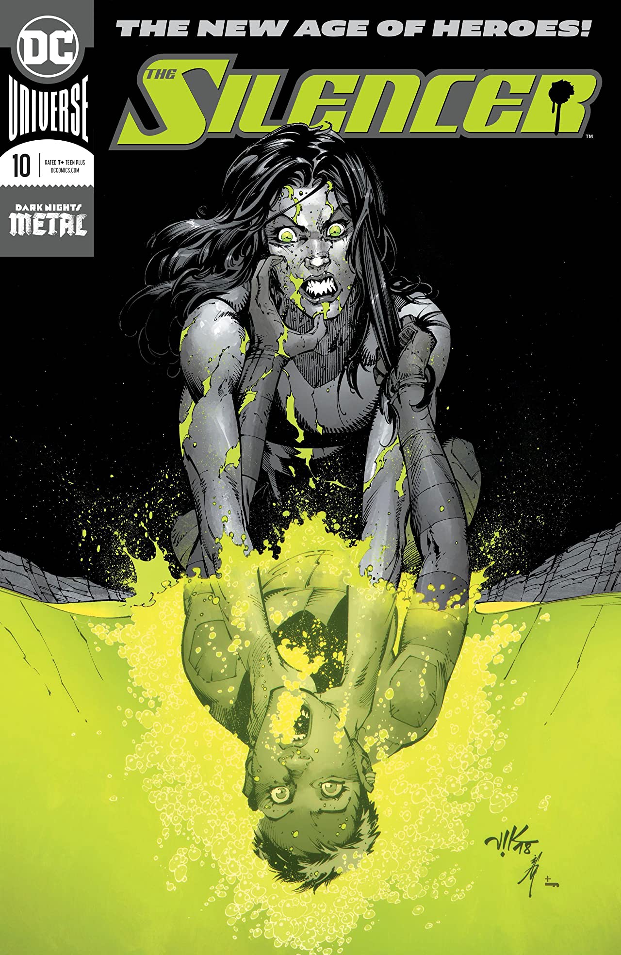 The Silencer #10 cover