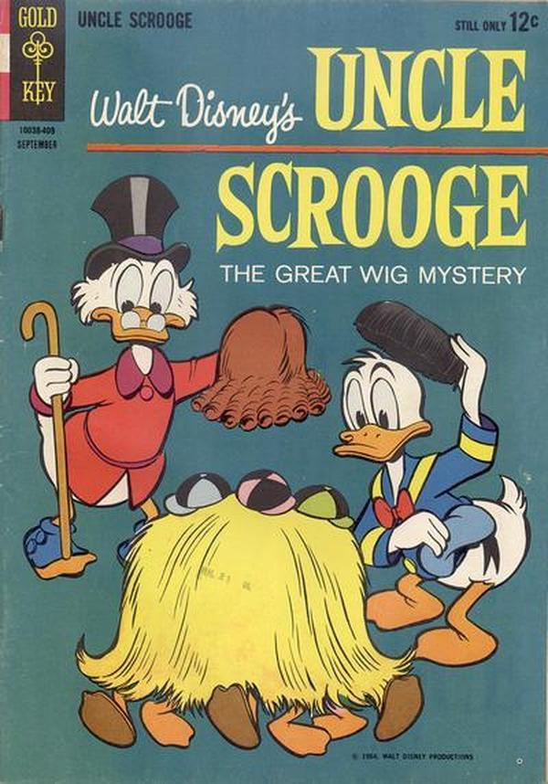 Walt Disney Uncle Scrooge #52 cover