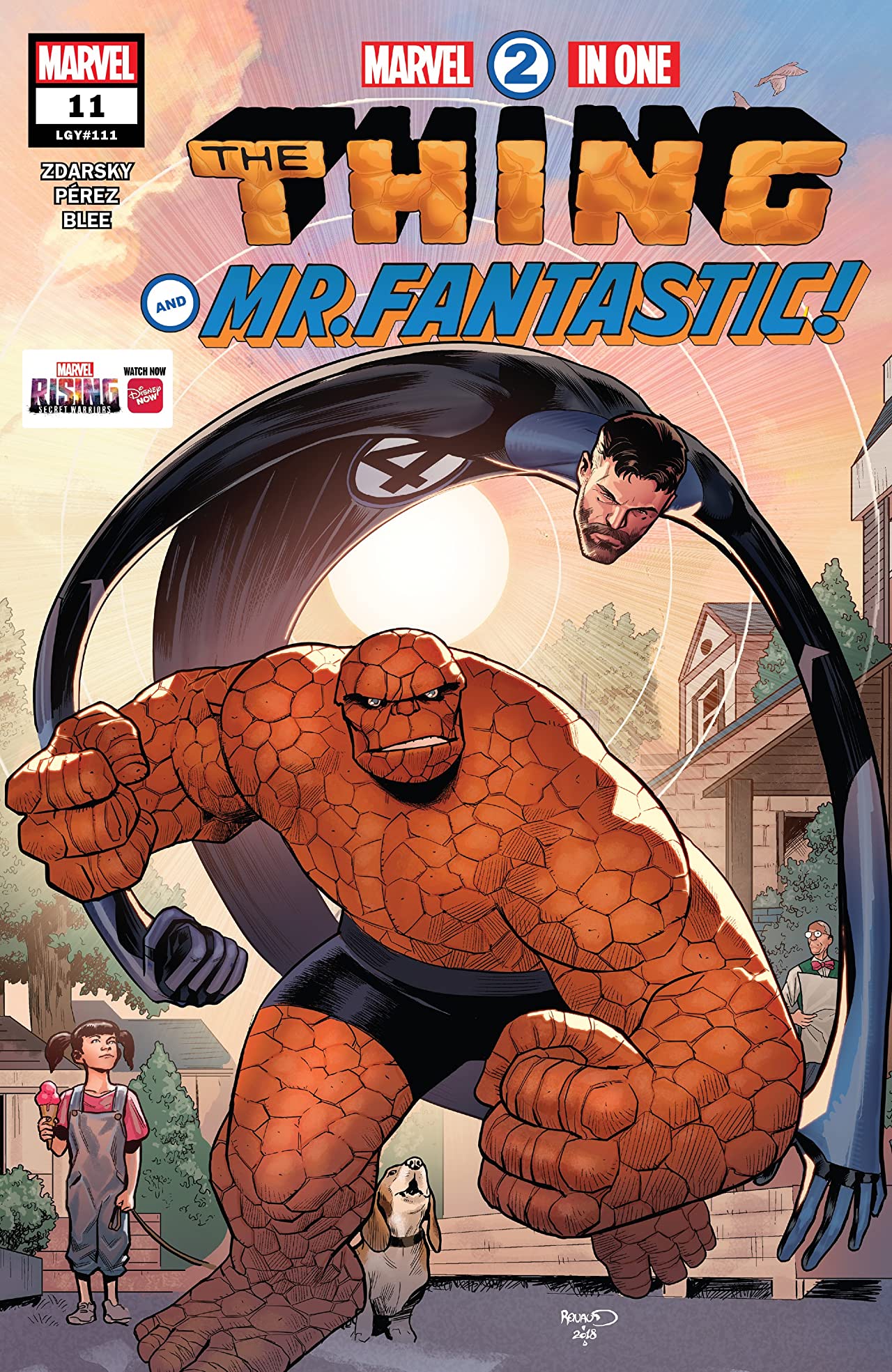 Marvel 2-in-One #11 cover