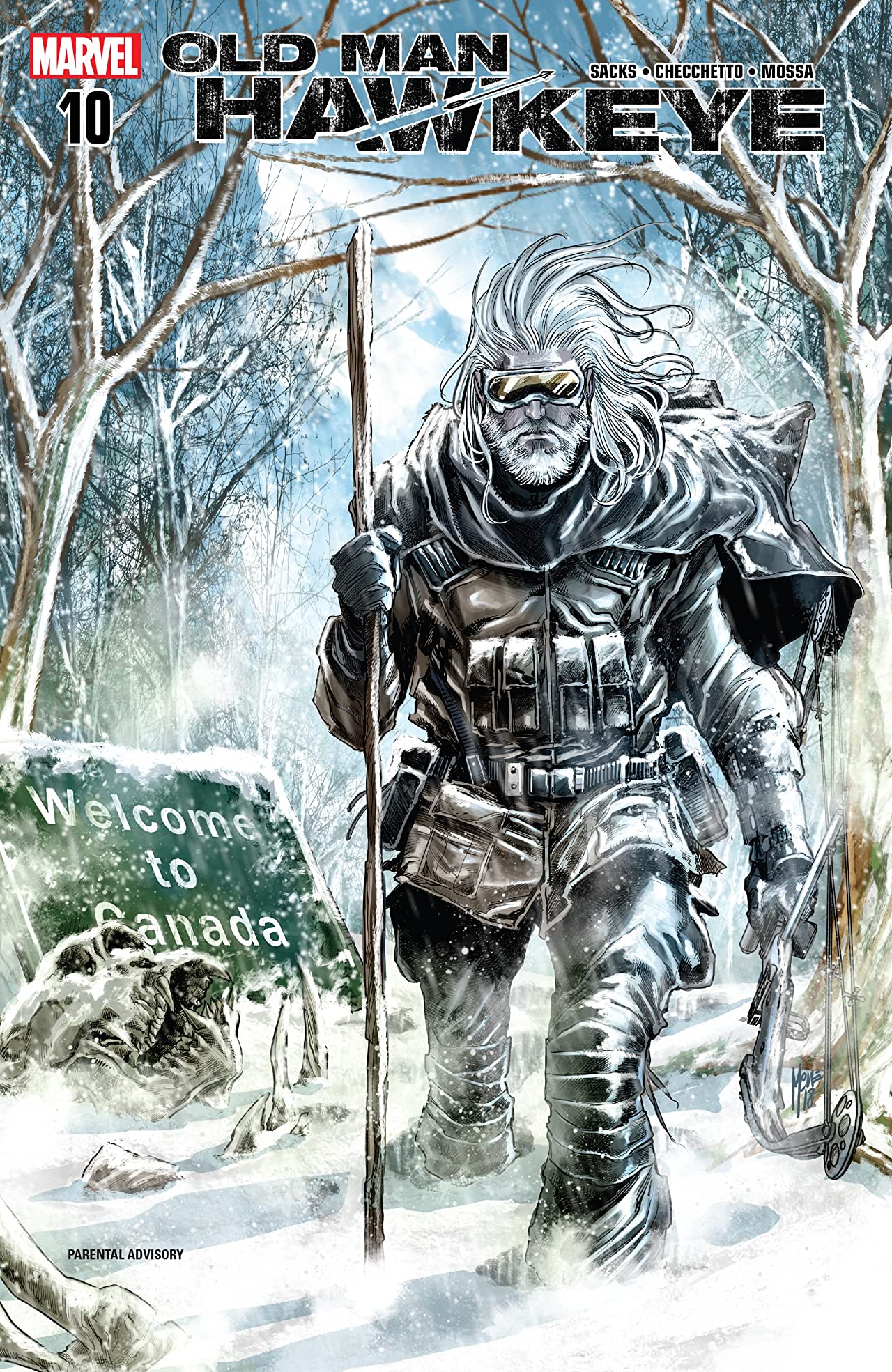 Old Man Hawkeye #10 cover