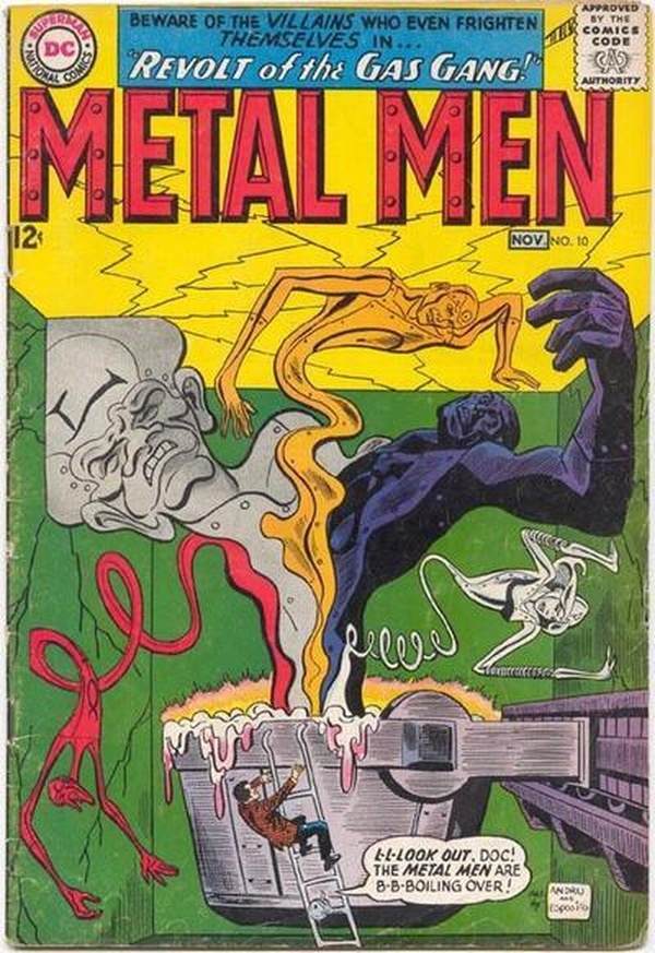 Metal Men #10 cover