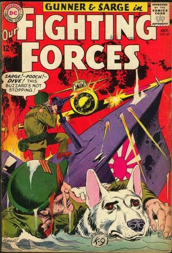 Our Fighting Forces #87 cover