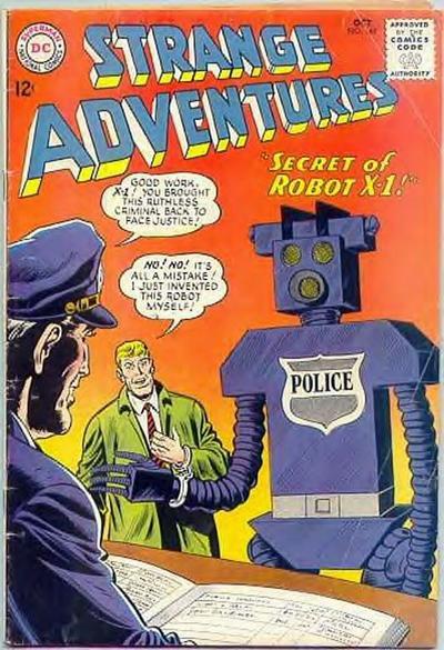 Strange Adventures #169 cover