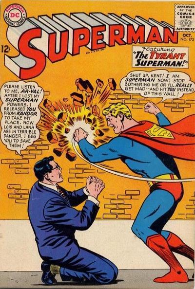 Superman #172 cover