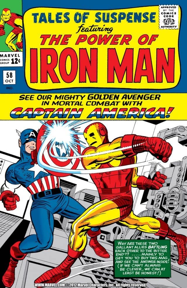 Tales of Suspense #58 cover