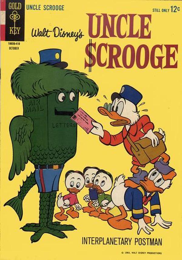Walt Disney Uncle Scrooge #53 cover