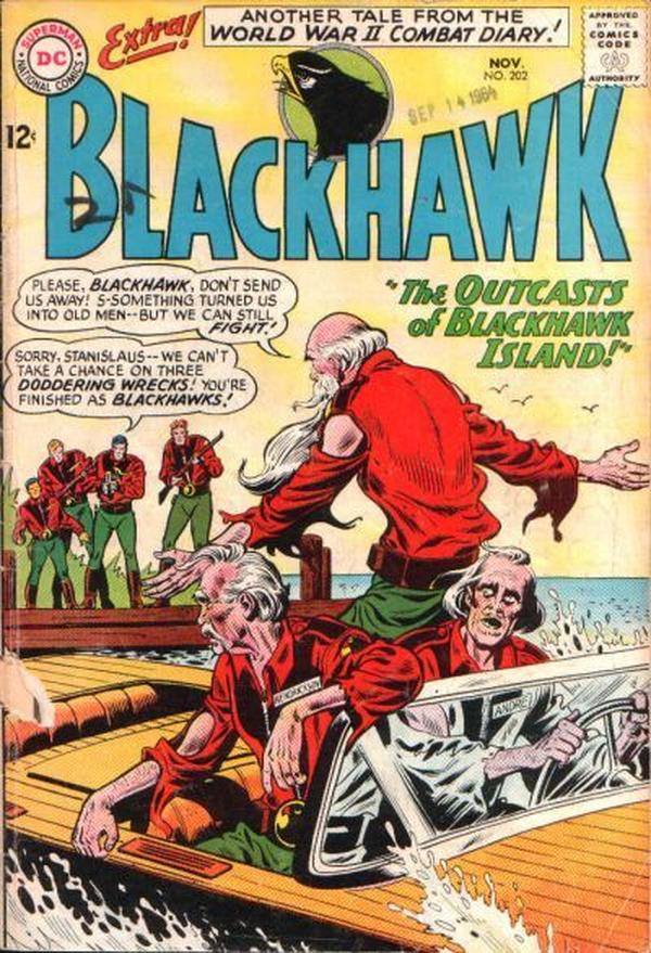 Blackhawk #202 cover