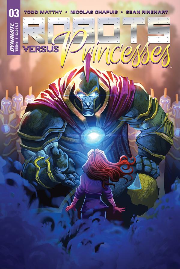 Robots vs. Princesses #3 cover