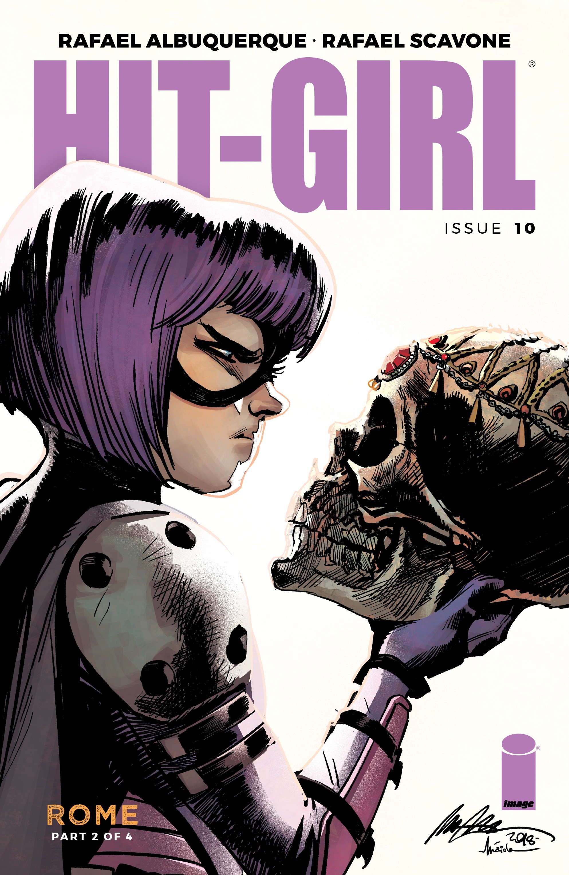 Hit-Girl #10 cover