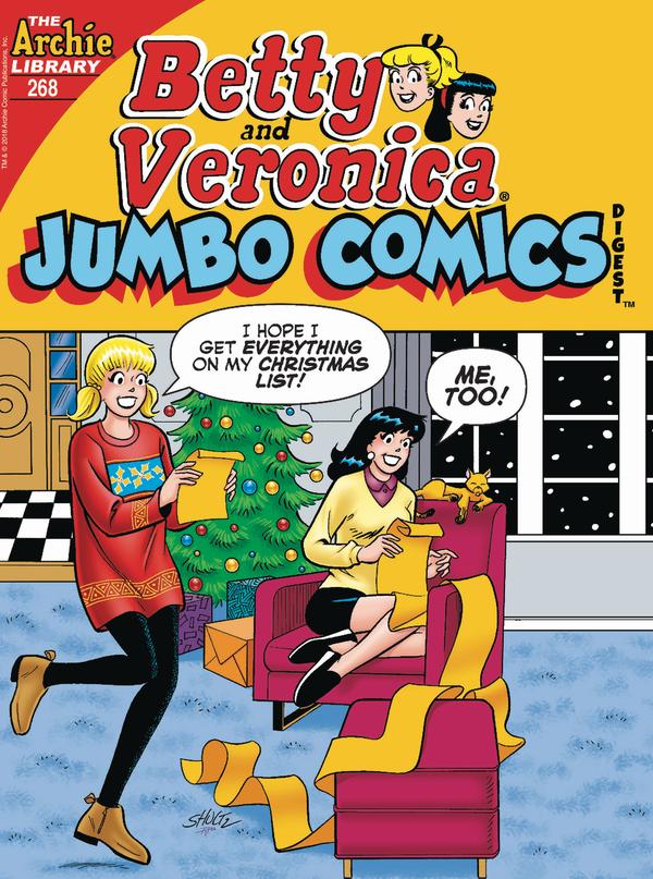 Betty & Veronica (Jumbo Comics) Double Digest #268 cover
