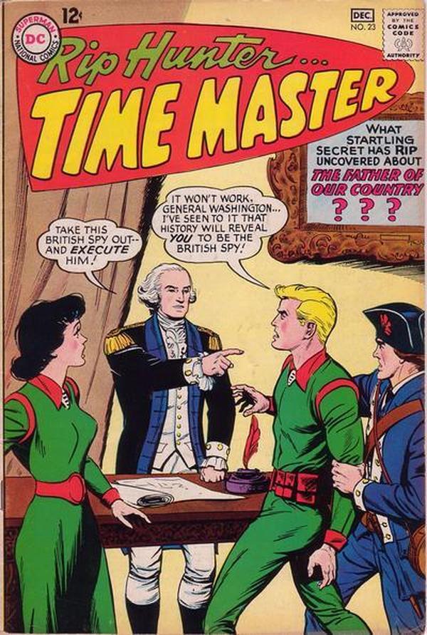 Rip Hunter... Time Master #23 cover