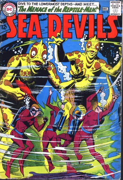 Sea Devils #20 cover