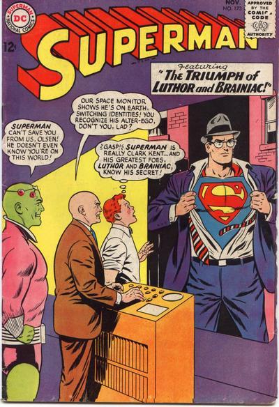 Superman #173 cover