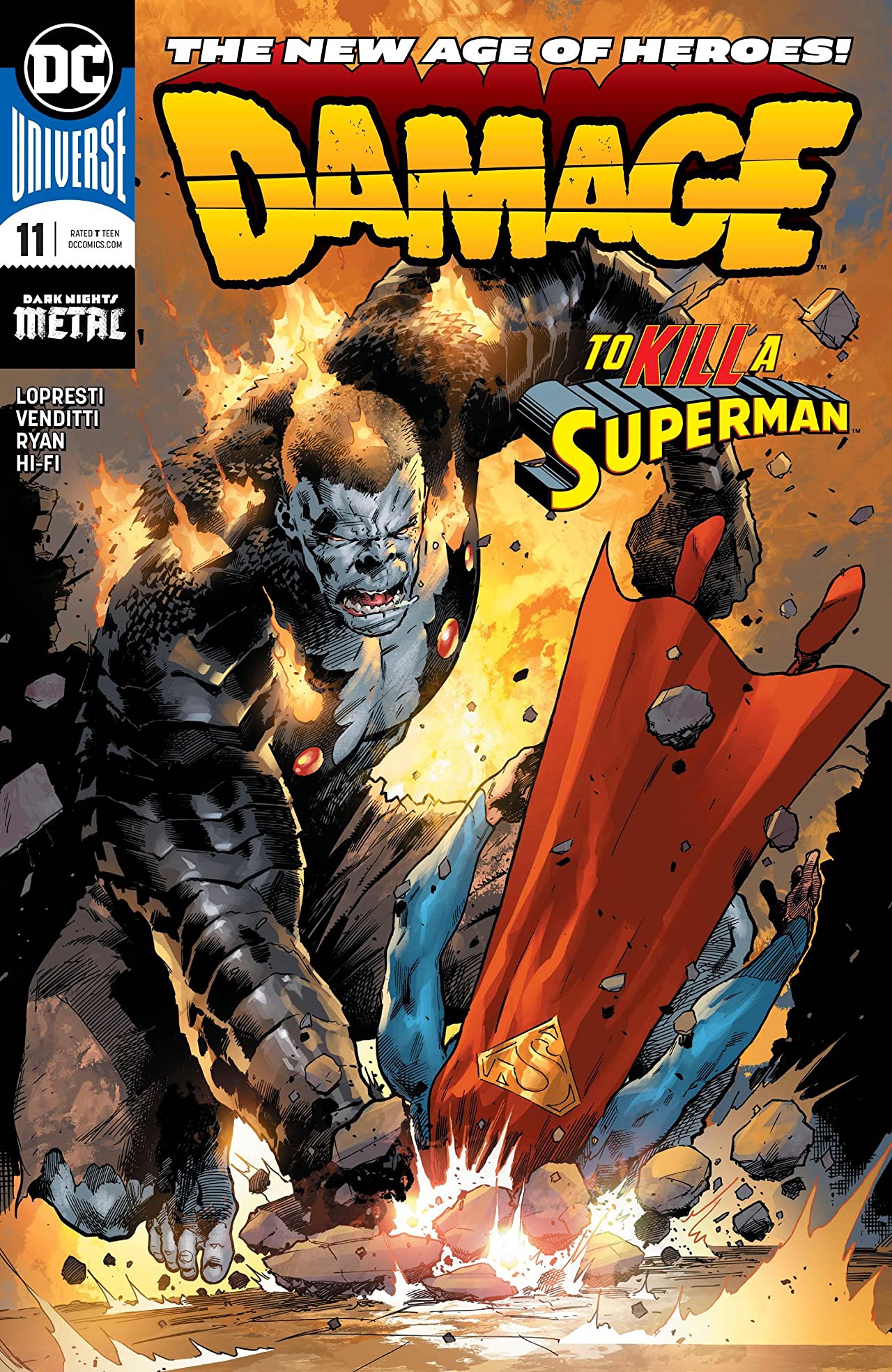 Damage #11 cover