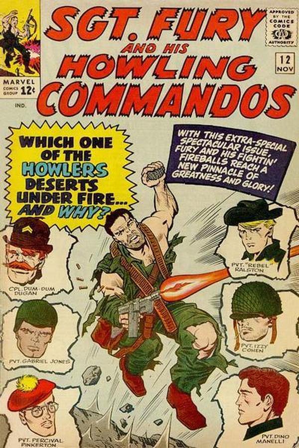 Sgt. Fury #12 cover