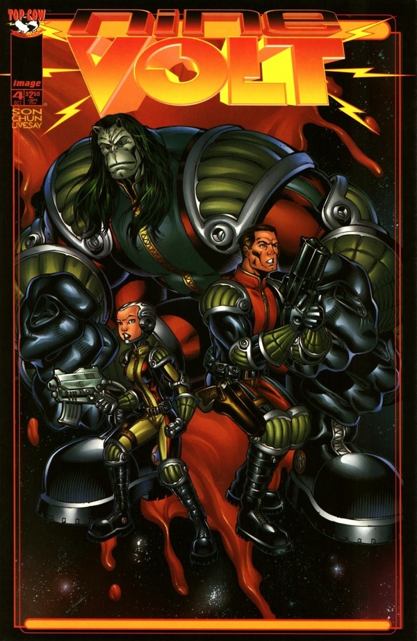 Nine Volt #4 cover