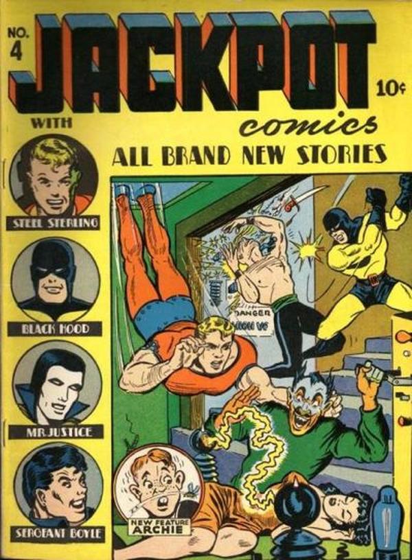 Jackpot Comics #4 cover