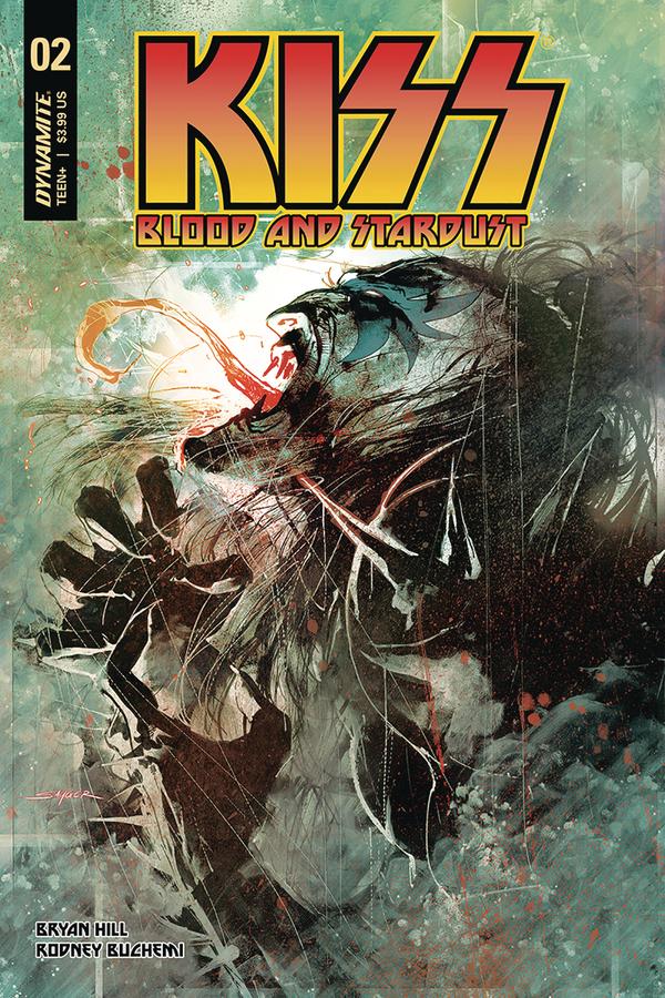 KISS: Blood and Stardust #2 cover