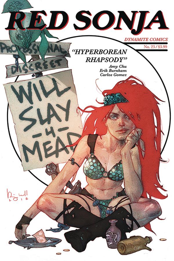 Red Sonja #23 cover