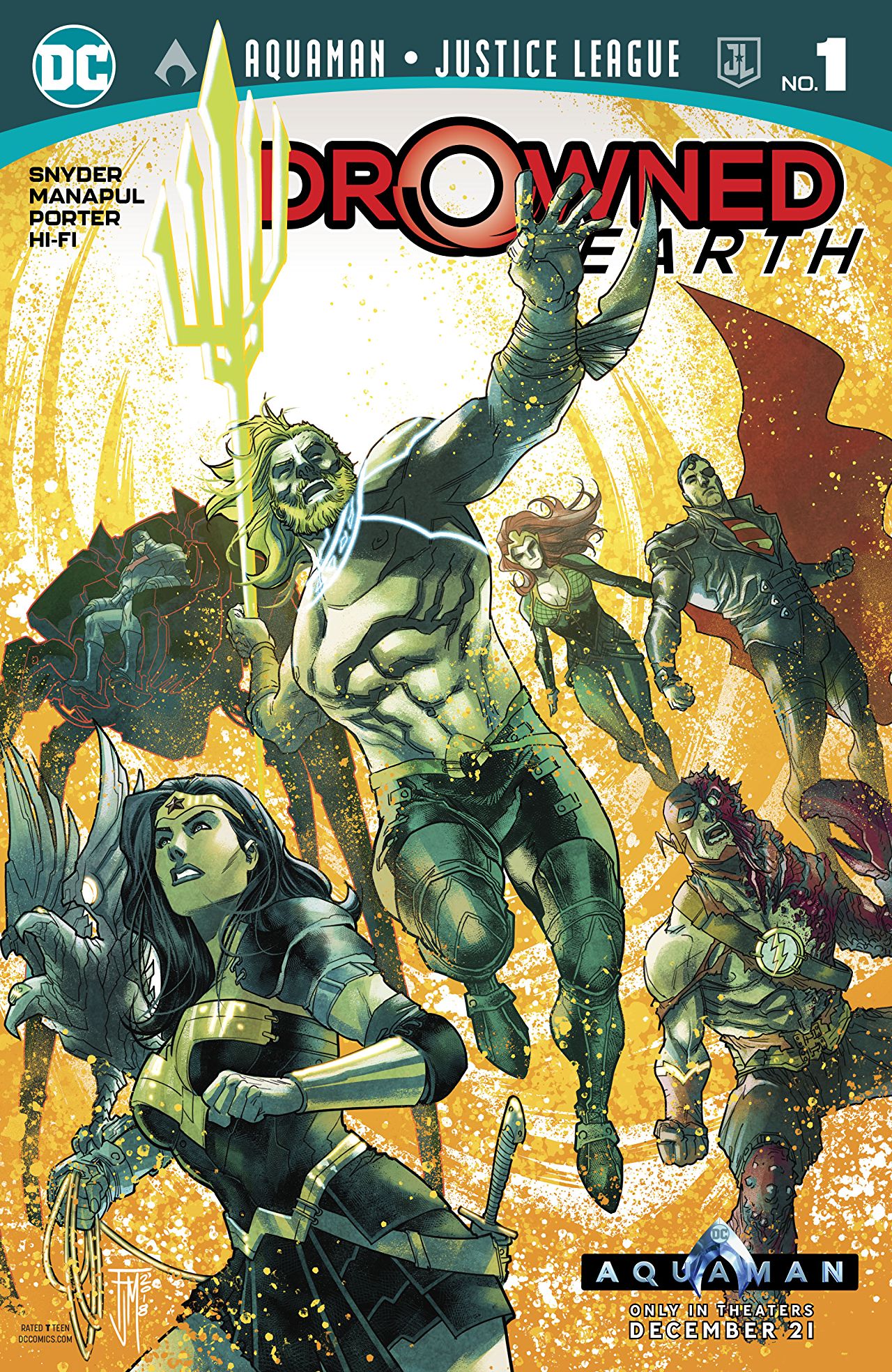 Aquaman / Justice League: Drowned Earth Special #1