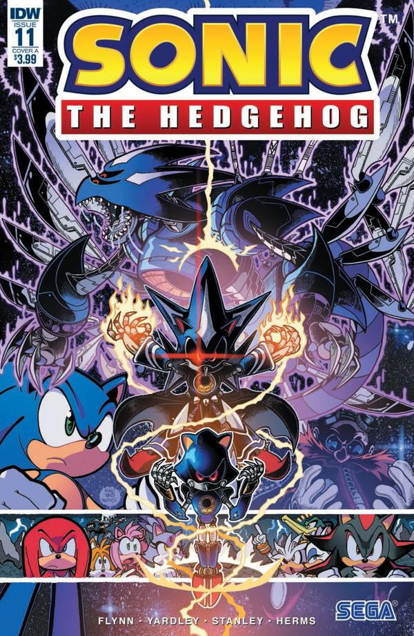 Sonic the Hedgehog #11 cover