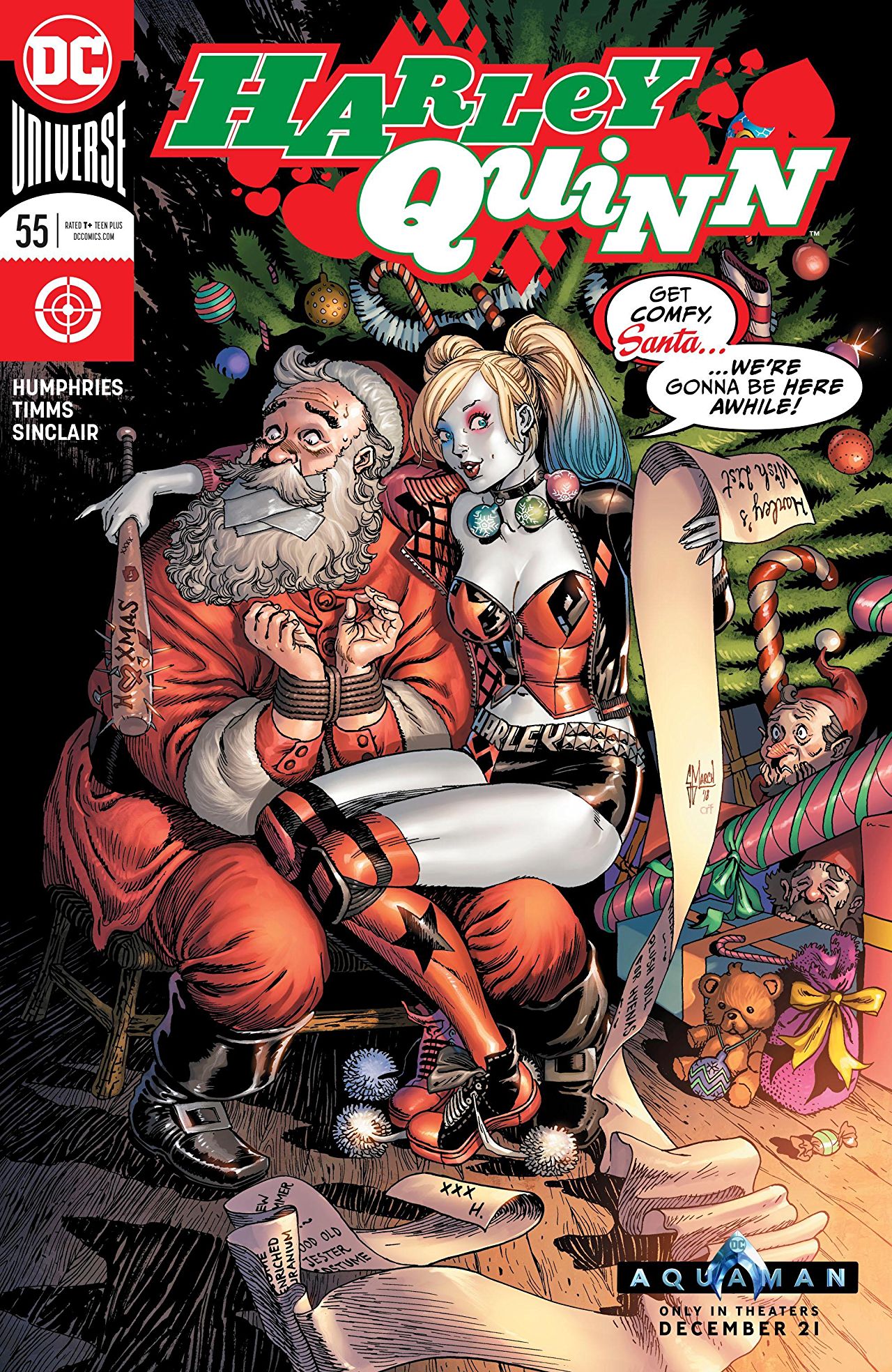 Harley Quinn #55 cover