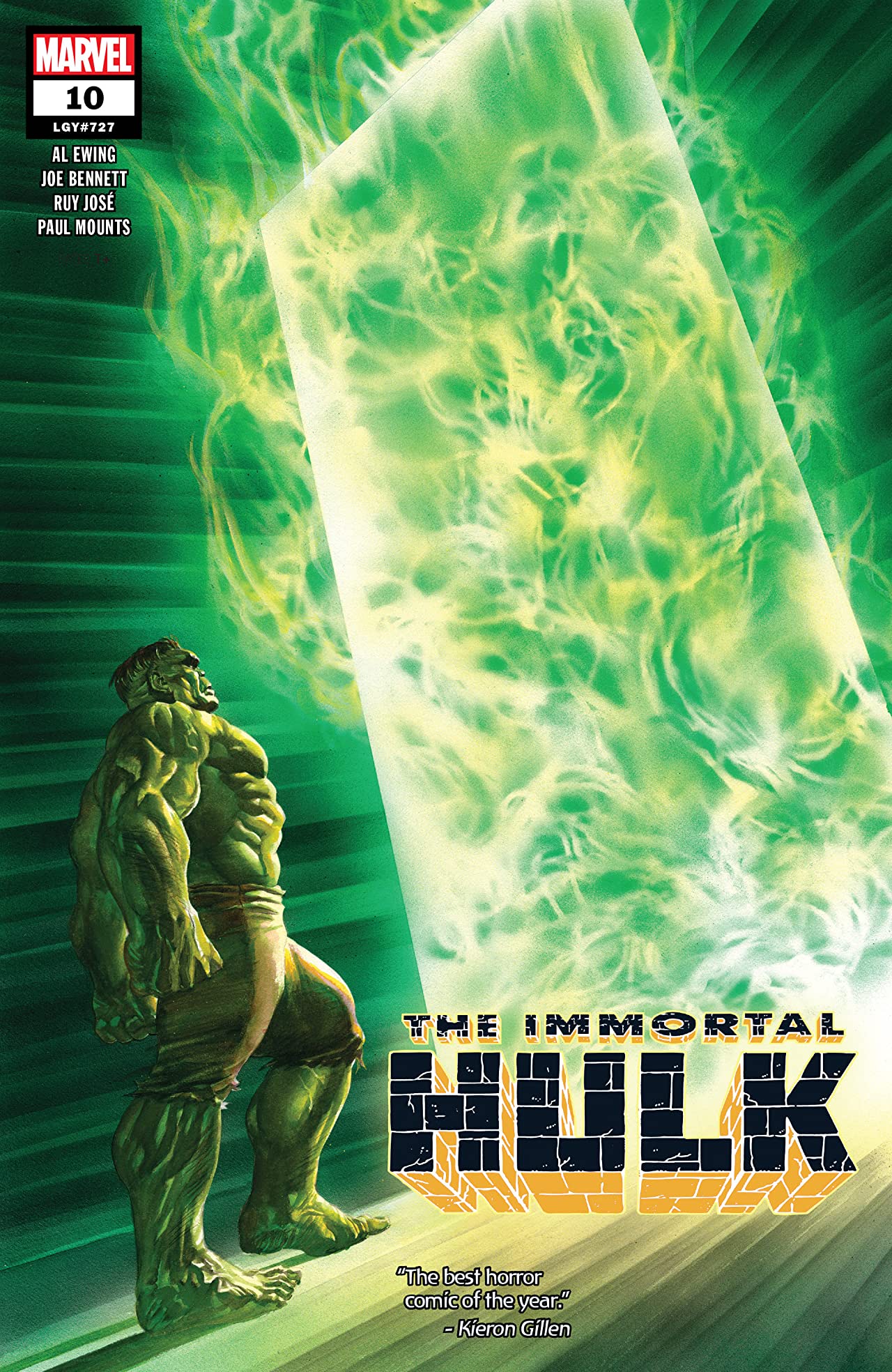 Immortal Hulk #10 cover