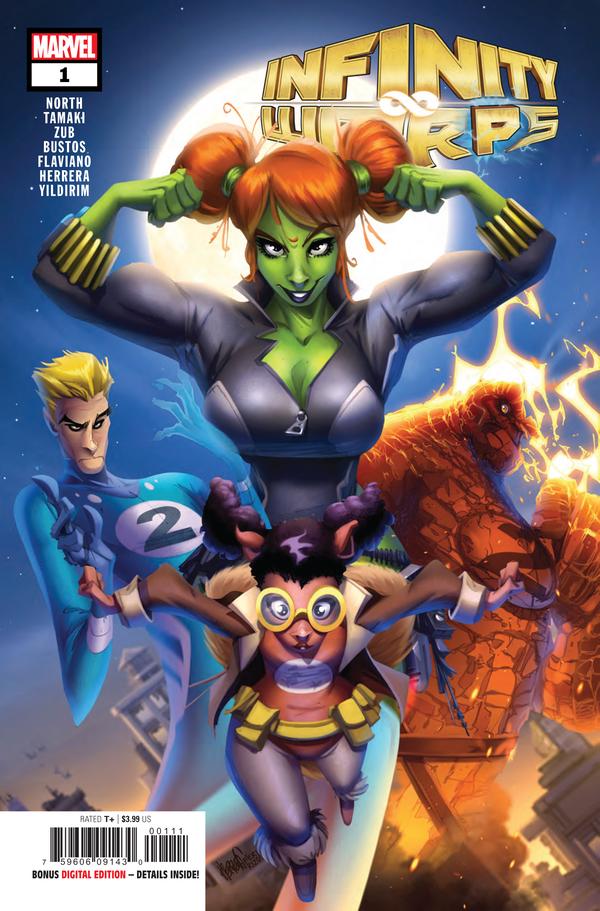 Infinity Wars: Infinity Warps #1 cover