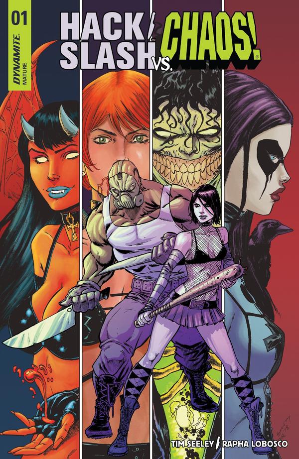 Hack/Slash vs. Chaos! #1 cover
