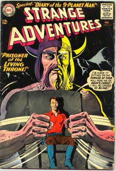 Strange Adventures #171 cover