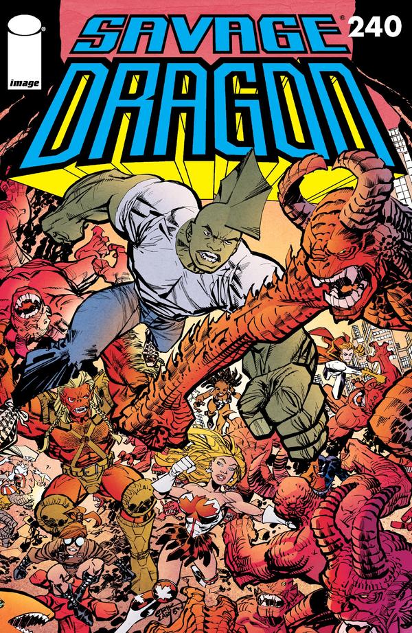 Savage Dragon #240 cover